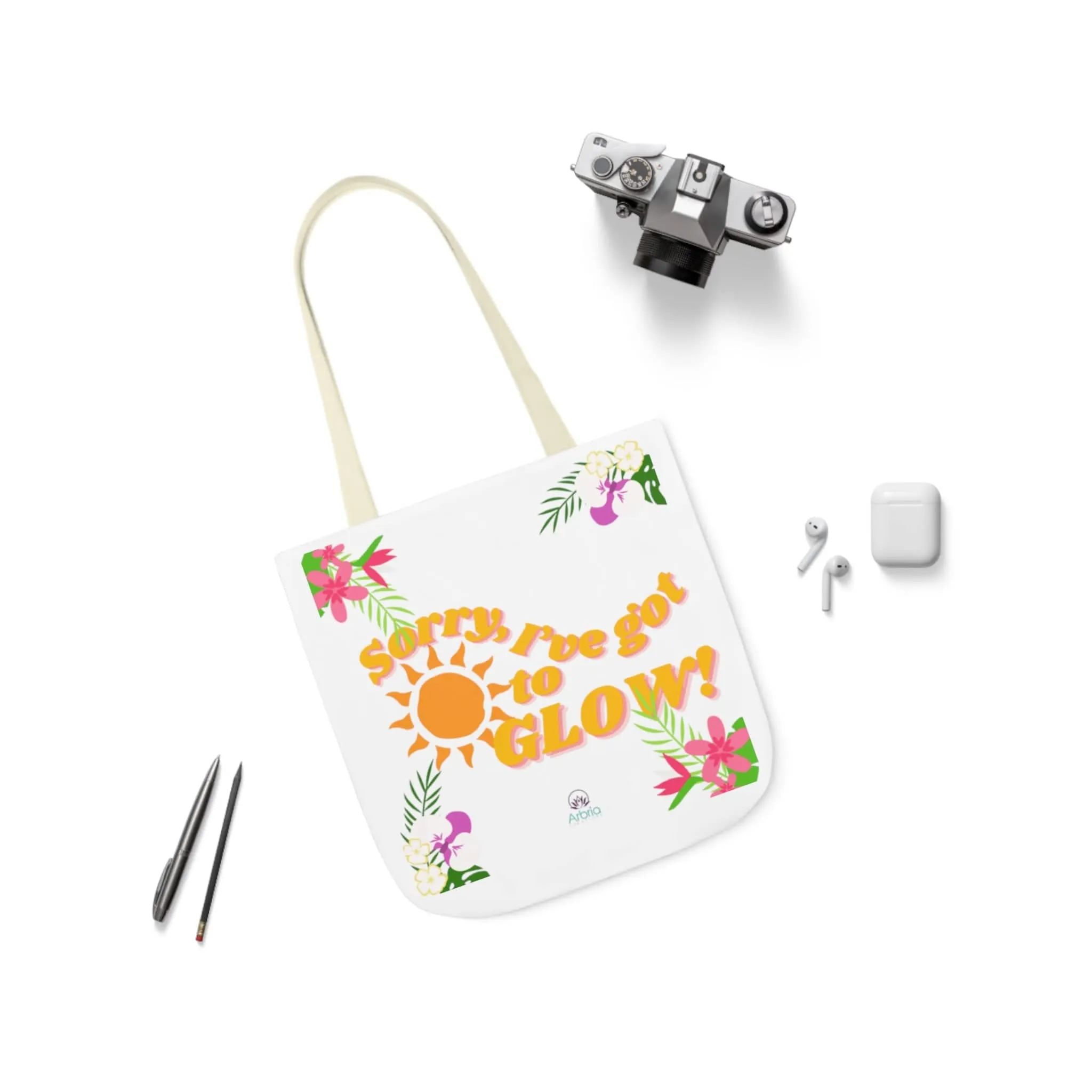 Sunkiss Canvas Tote Bag