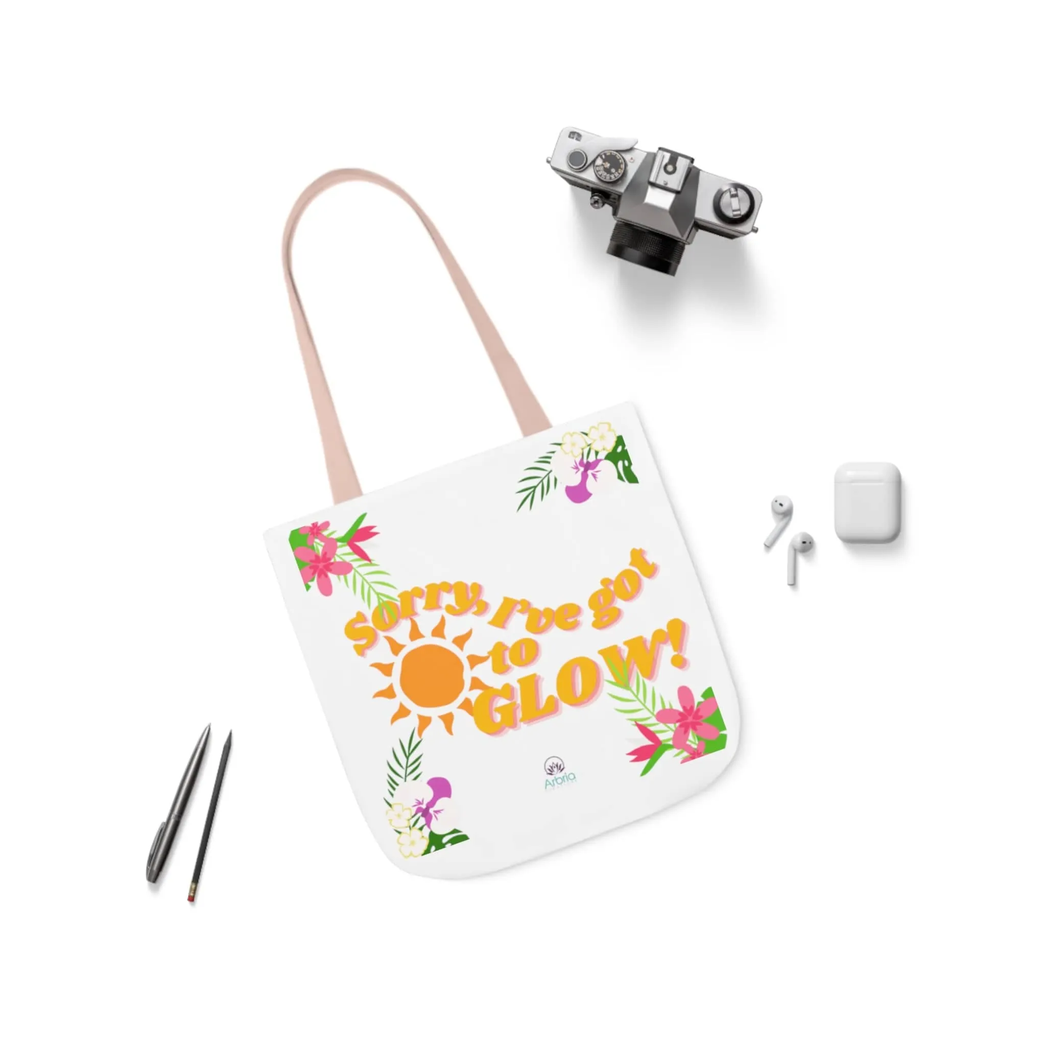 Sunkiss Canvas Tote Bag