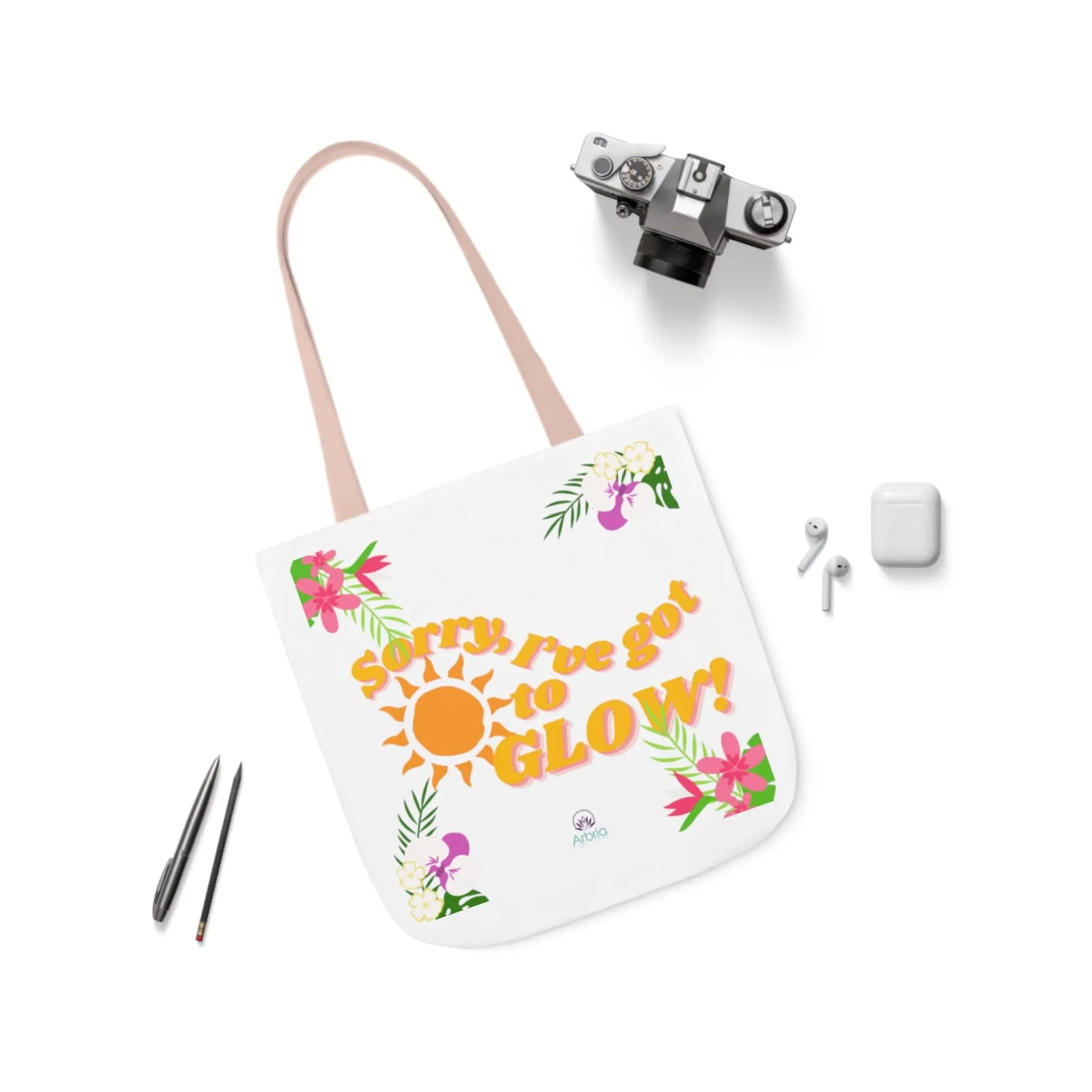 Sunkiss Canvas Tote Bag