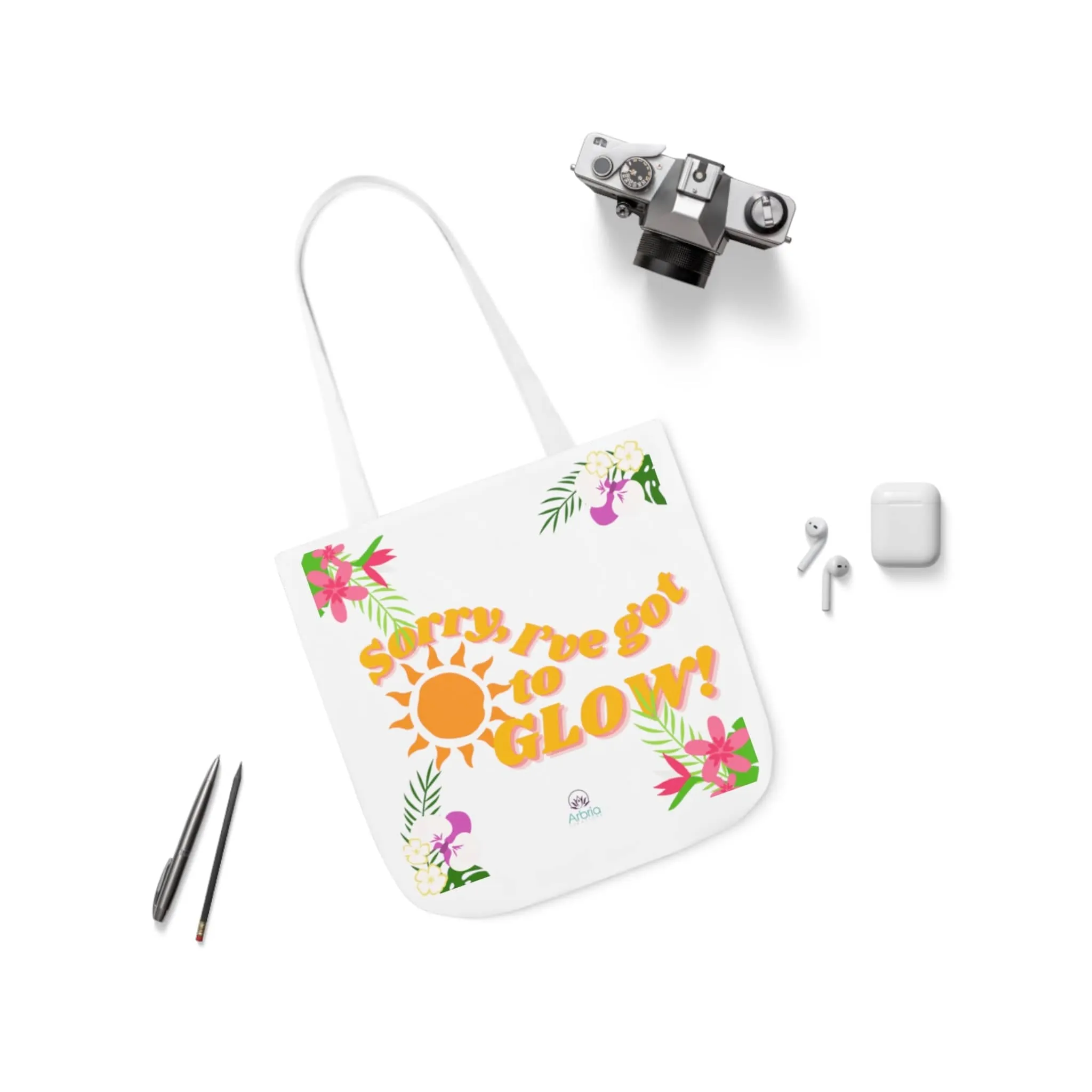 Sunkiss Canvas Tote Bag