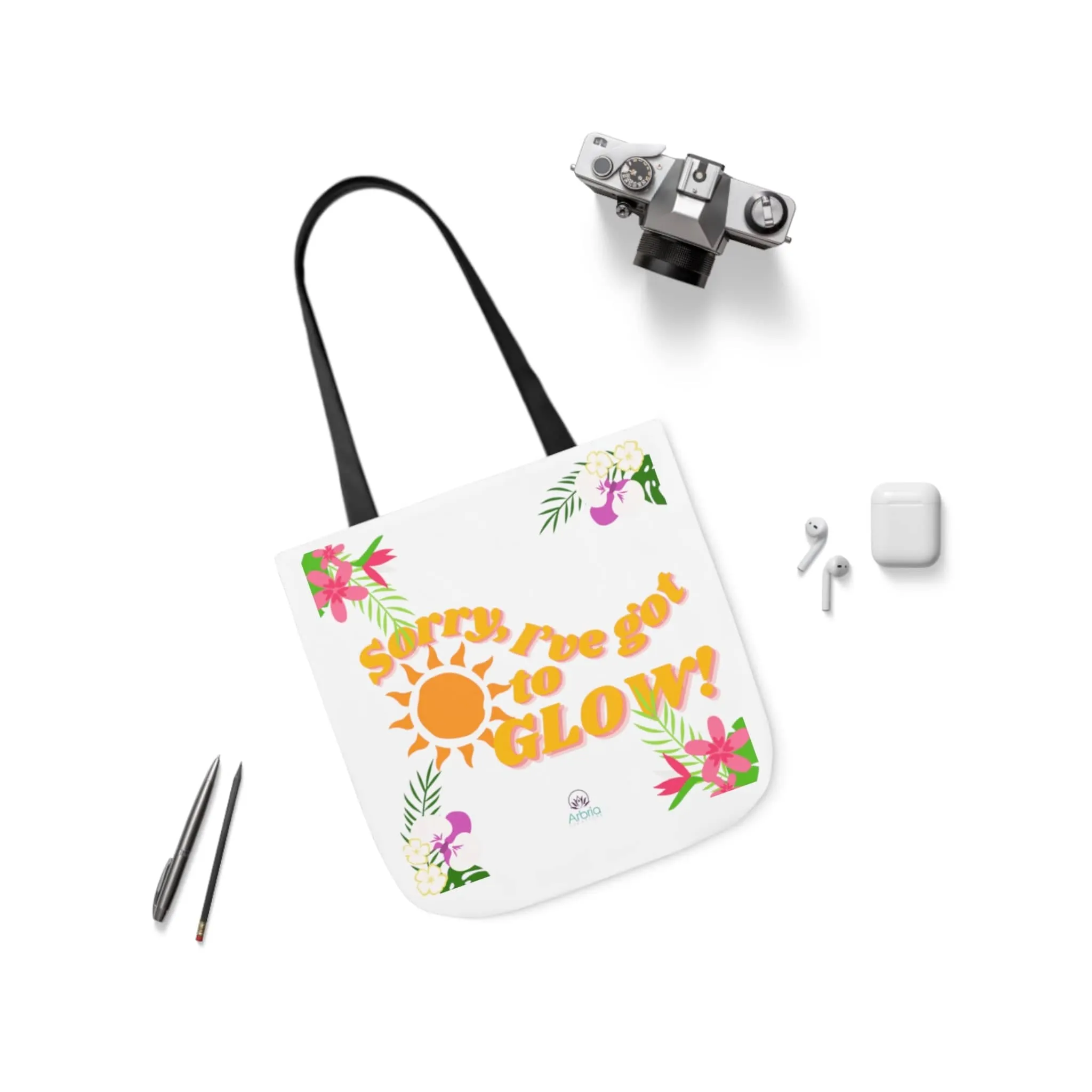 Sunkiss Canvas Tote Bag