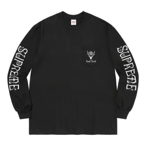 Supreme®/SOUTH2 WEST8 L/S Pocket Tee- Black