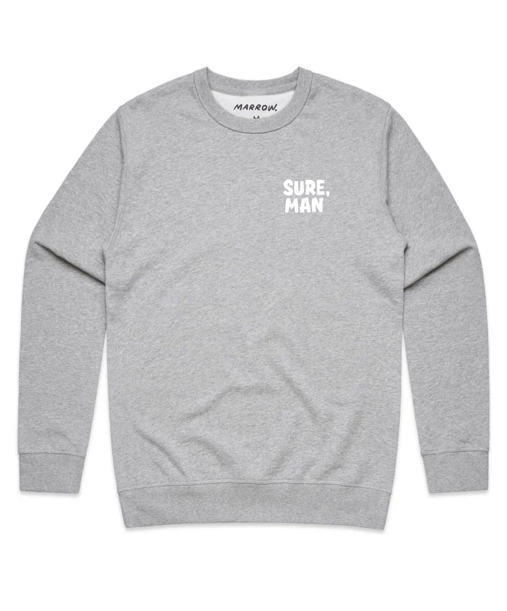 Sure, Man Sweatshirt Heavy