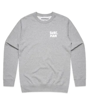 Sure, Man Sweatshirt Heavy
