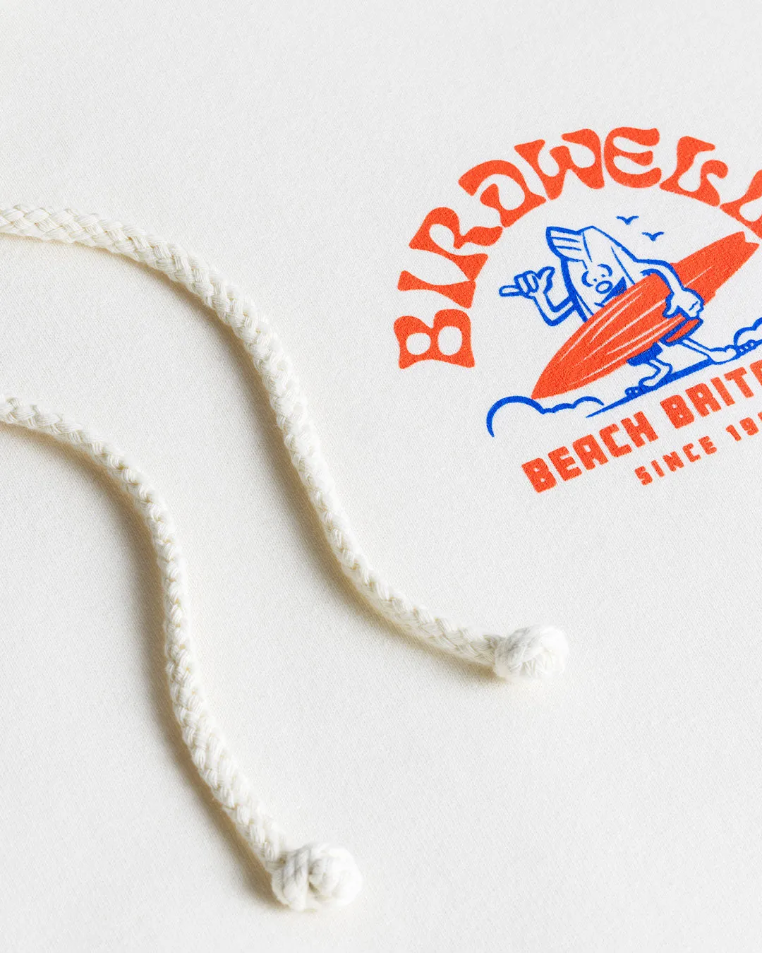Surfin' Birdie Hoodie - Bone