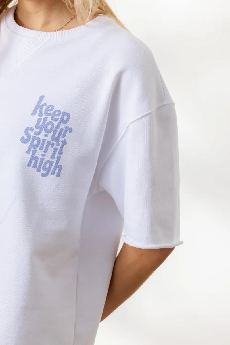 Sweatshirt Spirit White