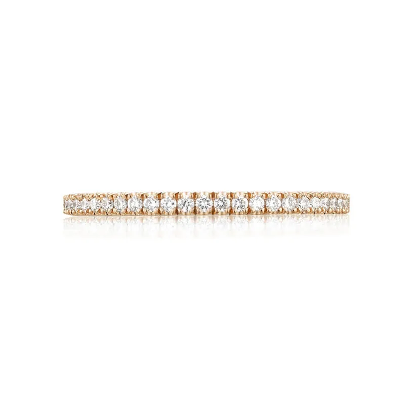 Tacori Petite Crescent Half-Way Diamond Wedding Band HT254515B12PK