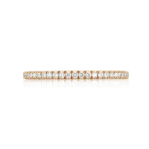 Tacori Petite Crescent Half-Way Diamond Wedding Band HT254515B12PK