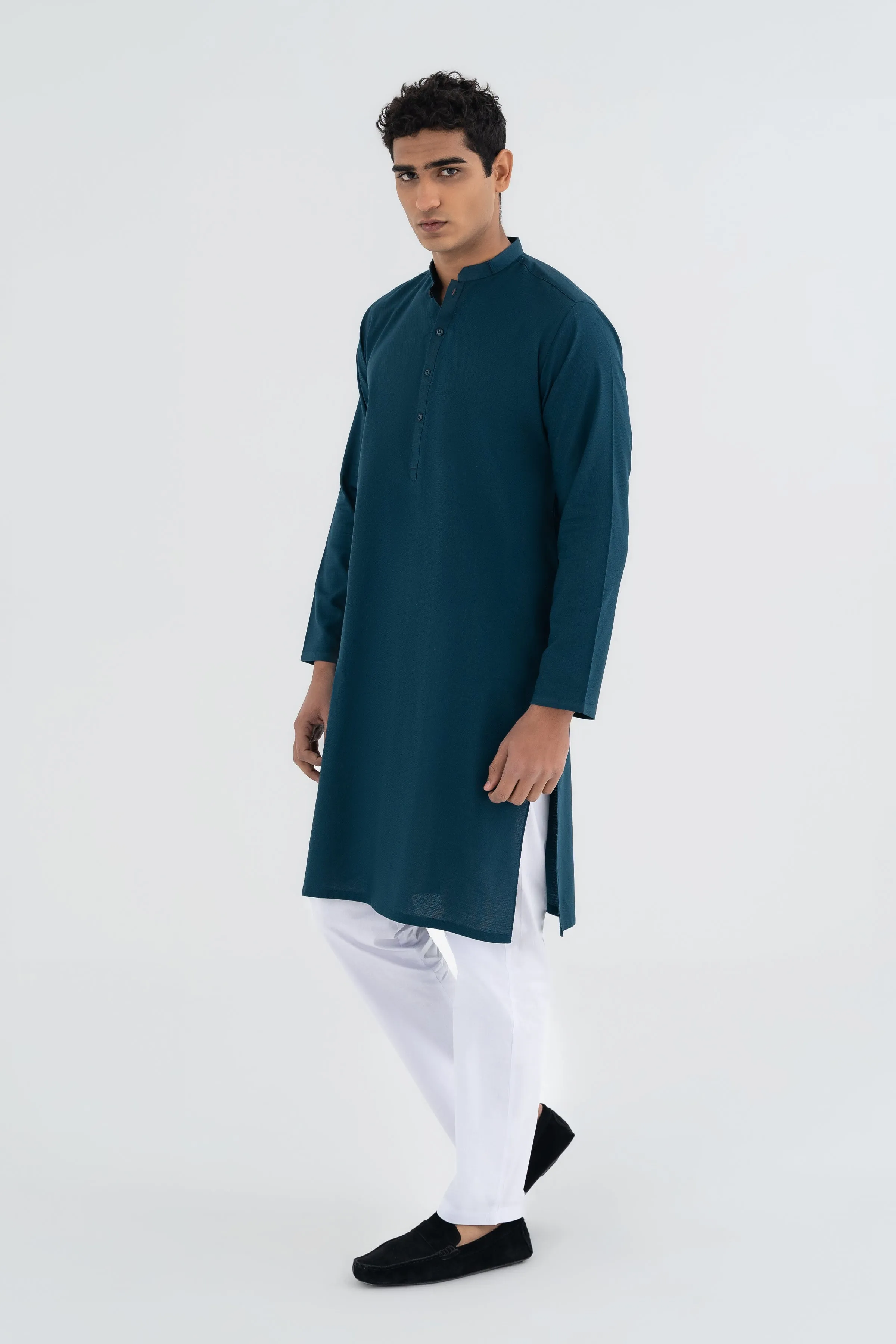 Teal Traditional Kurta