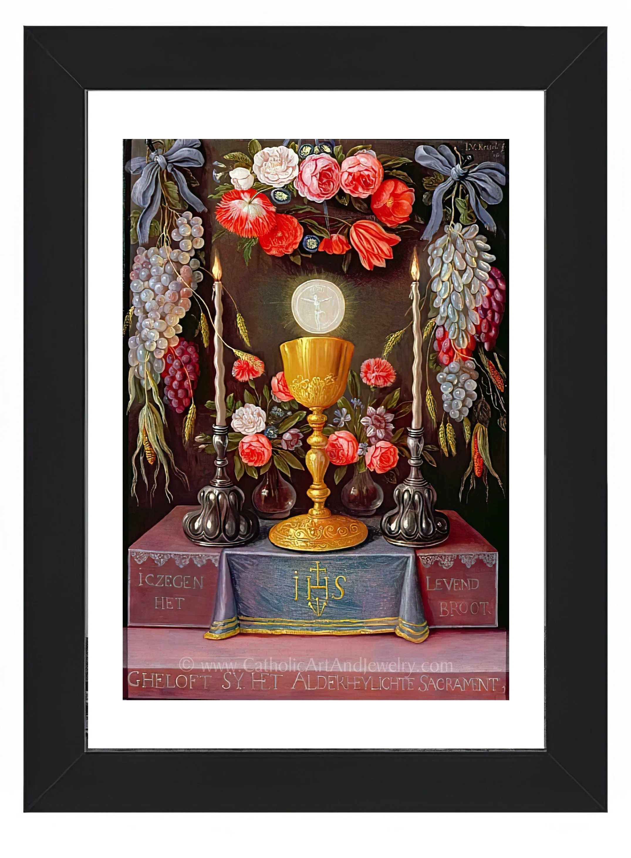 The Eucharist – Jan van Kessel – Catholic Art Print – Archival Quality