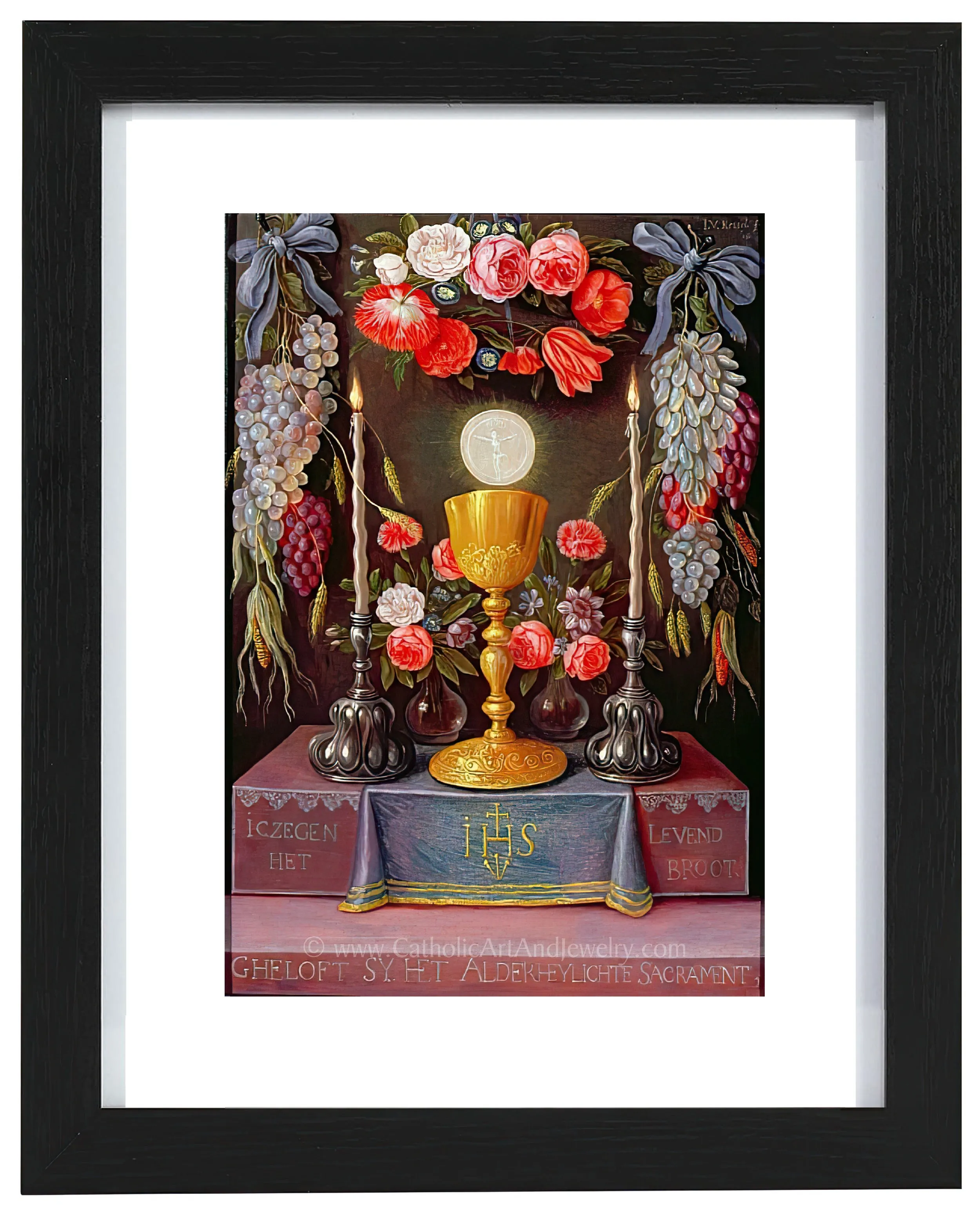 The Eucharist – Jan van Kessel – Catholic Art Print – Archival Quality