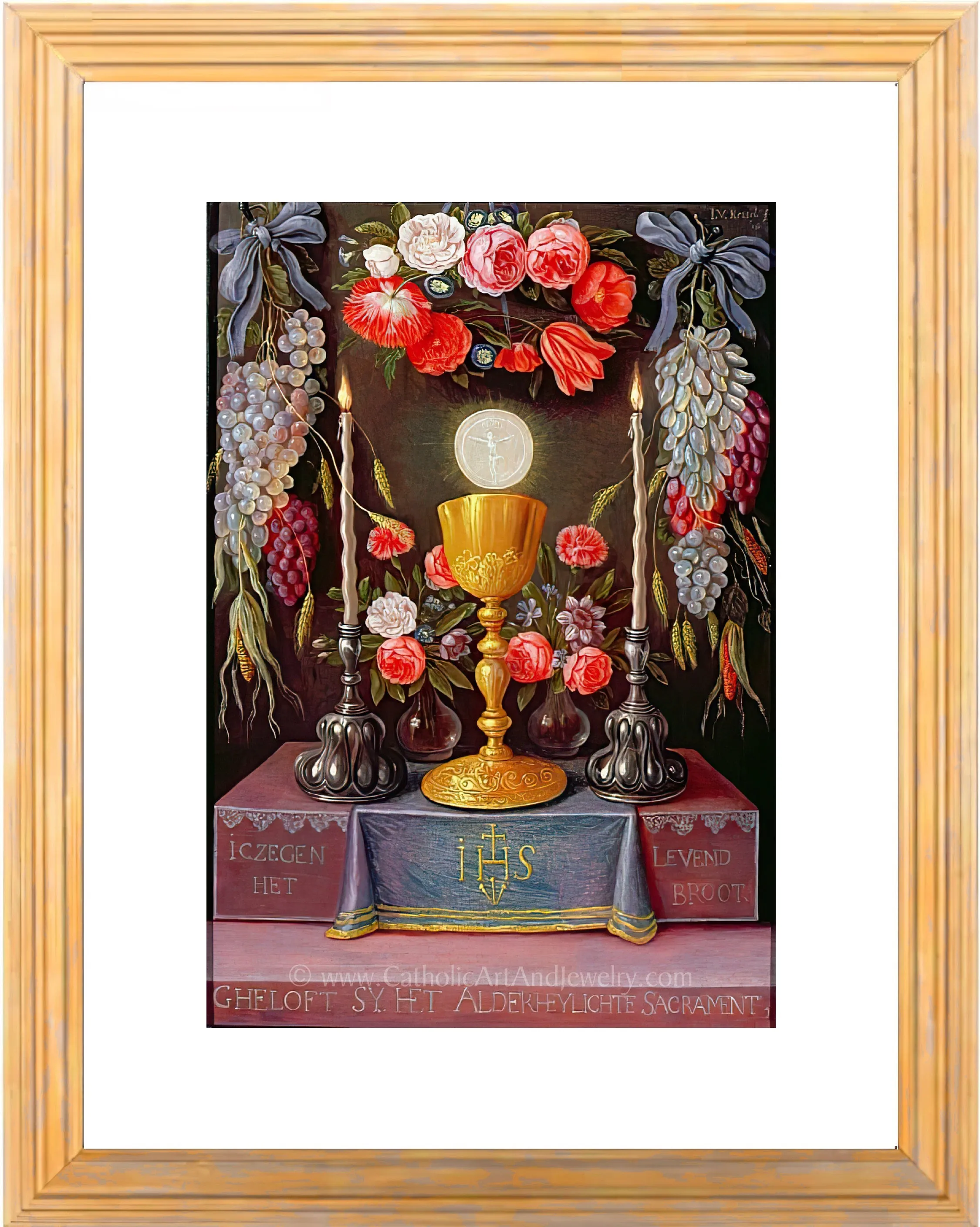 The Eucharist – Jan van Kessel – Catholic Art Print – Archival Quality