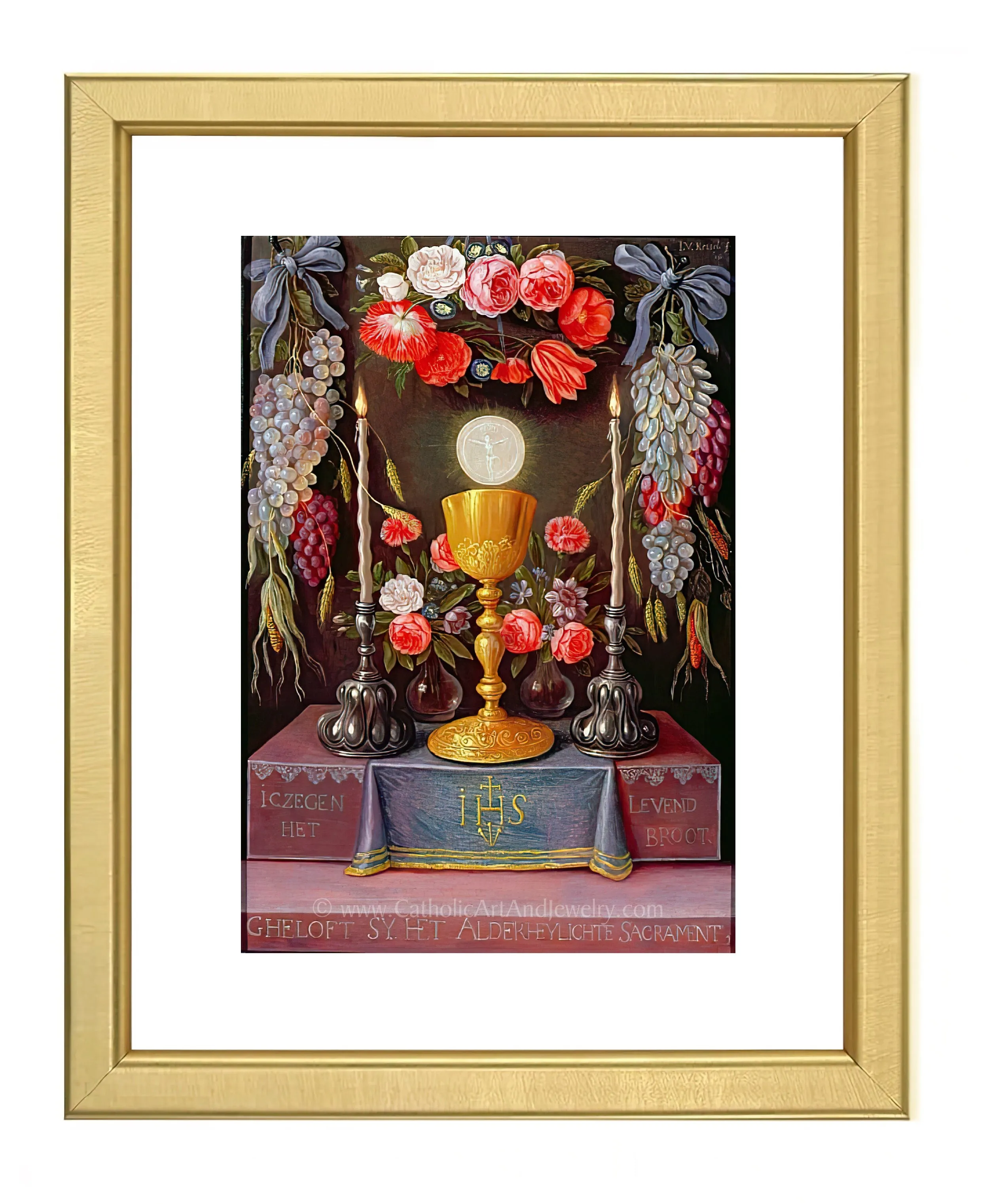 The Eucharist – Jan van Kessel – Catholic Art Print – Archival Quality