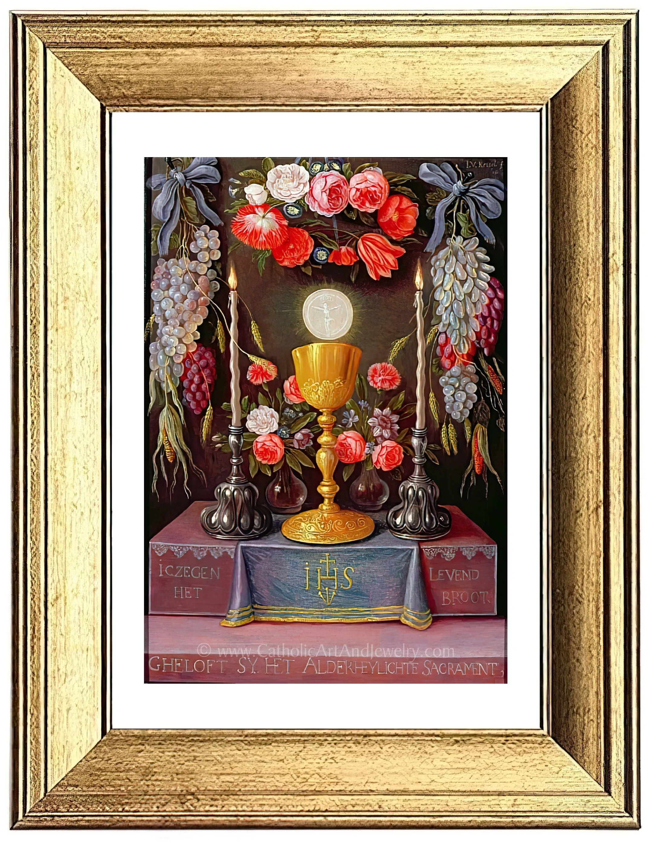 The Eucharist – Jan van Kessel – Catholic Art Print – Archival Quality
