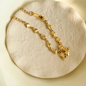 The Madeleine Petite Heart Chain Necklace