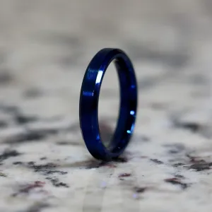 The Slim Basic | Blue Wedding Ring