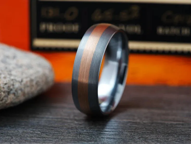 The Southern Man | Wedding Ring Rose Gold
