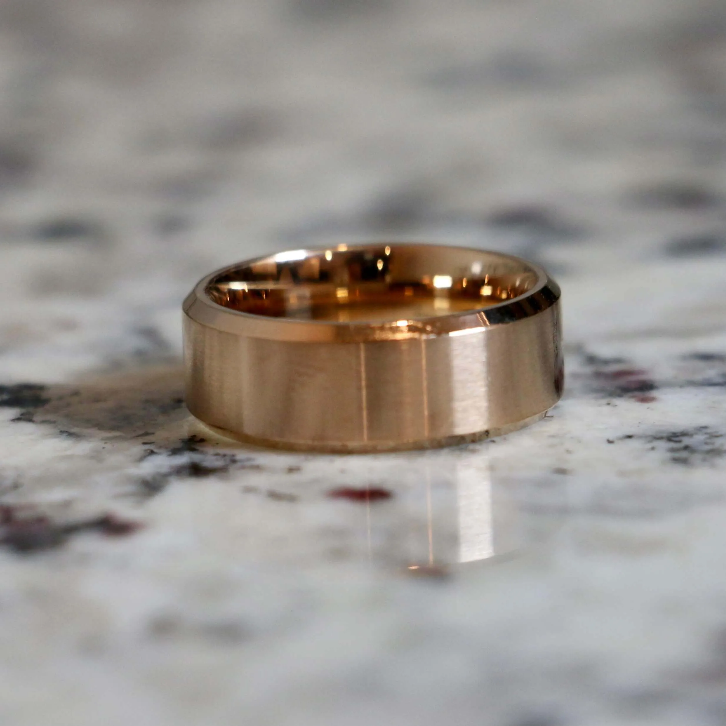 The Traditional | Rose Gold Wedding Band for Him