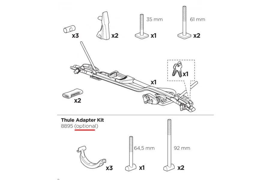 Thule Portabicicletas ProRide 598