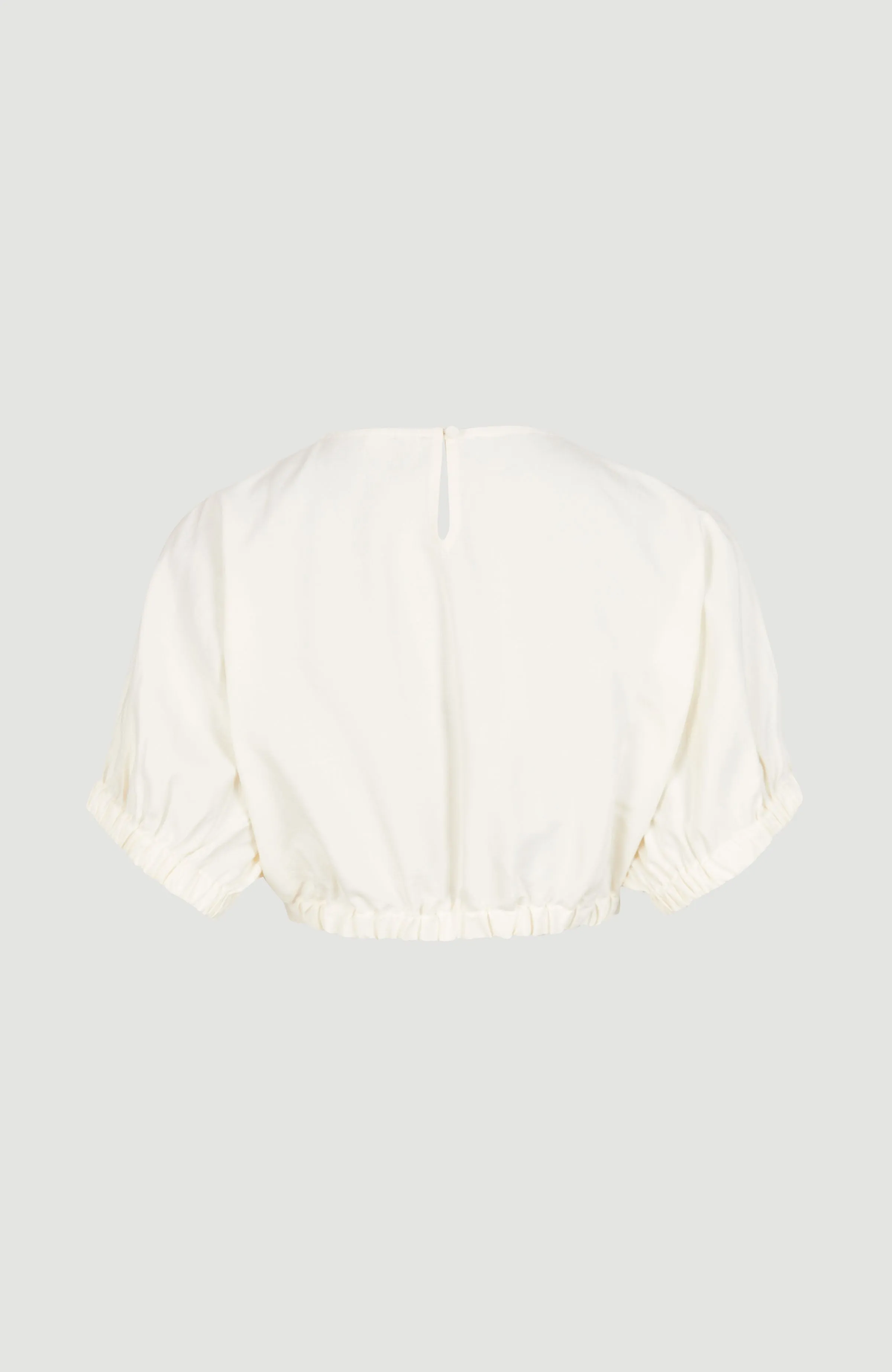 Tidda Woven Crop-Top | Bleached Sand