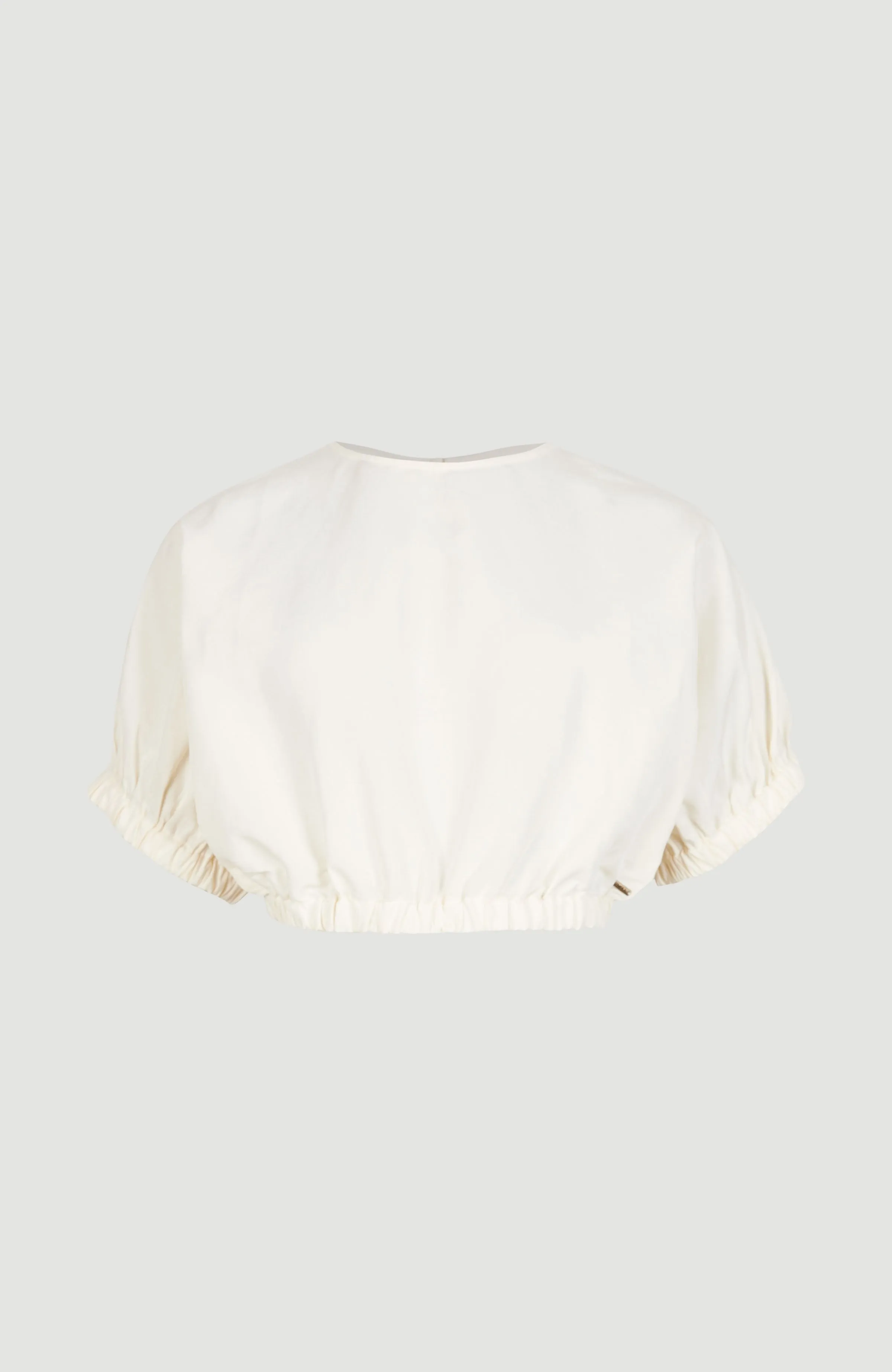 Tidda Woven Crop-Top | Bleached Sand