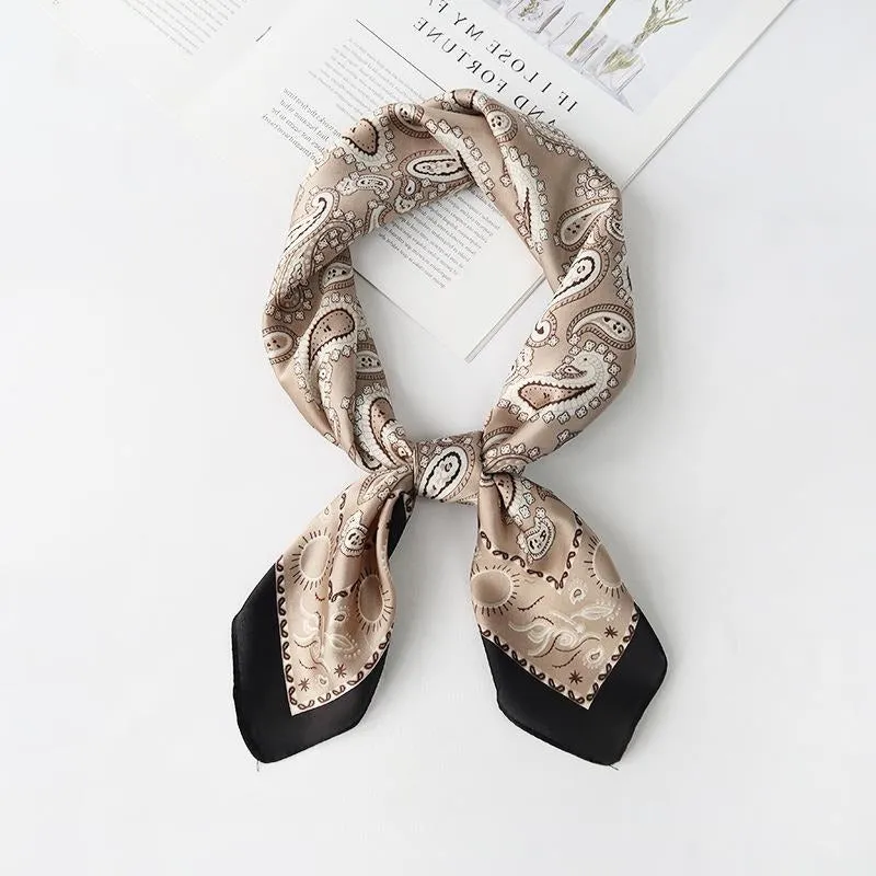 Tuch Schwarz Gold