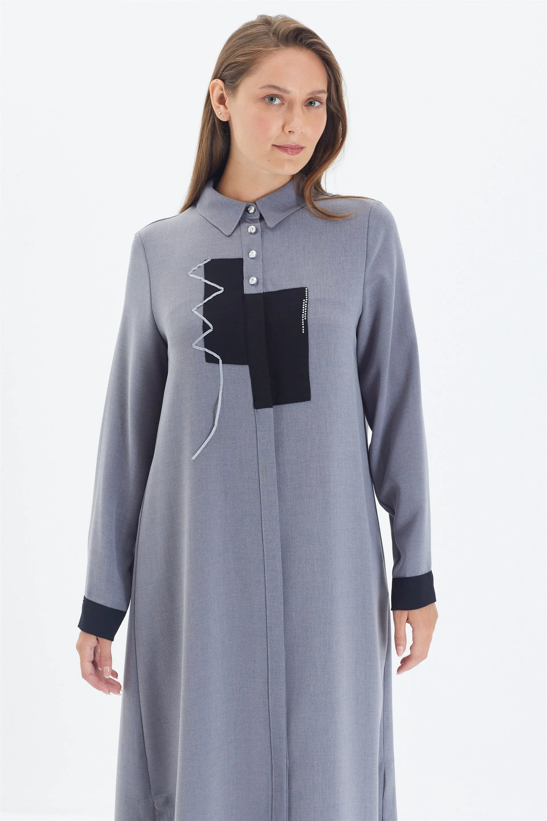 Tuniek wear & go Zuhre premium | Grijs