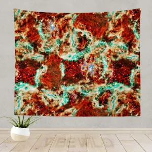 Turquoise Rivers Tapestry