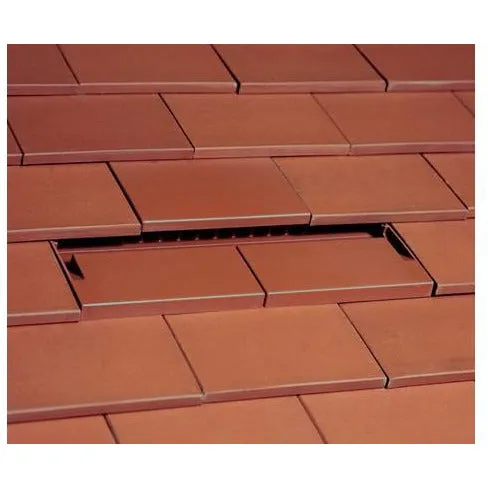 Ubbink UB37 In-Line Plain Tile Vent with 100mm Pipe