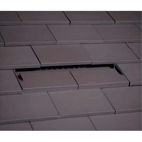 Ubbink UB37 In-Line Plain Tile Vent with 100mm Pipe