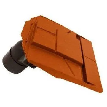 Ubbink UB37 In-Line Plain Tile Vent with 100mm Pipe