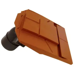 Ubbink UB37 In-Line Plain Tile Vent with 100mm Pipe