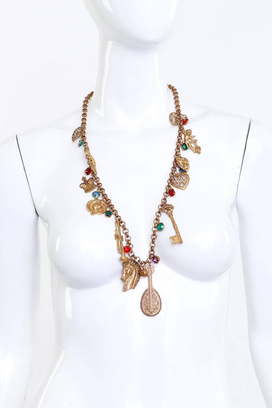 Victoriana Charm Necklace