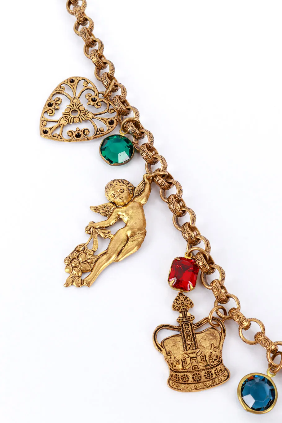 Victoriana Charm Necklace