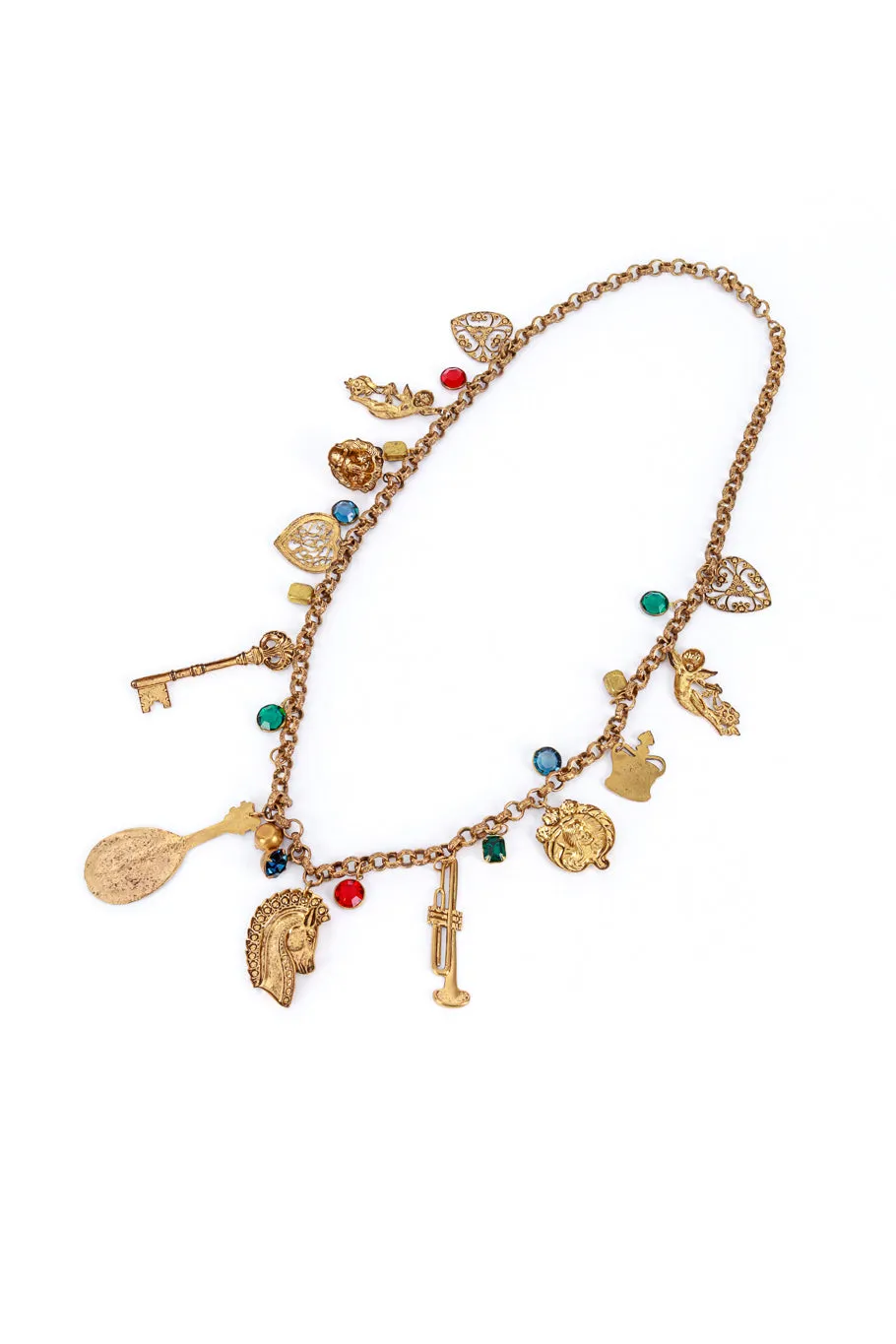 Victoriana Charm Necklace