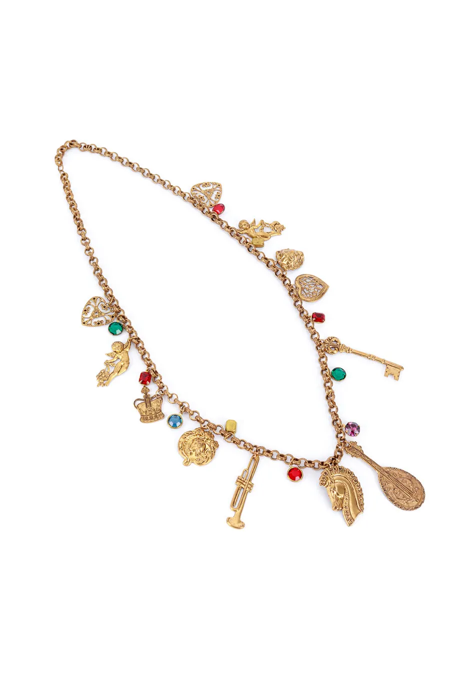 Victoriana Charm Necklace