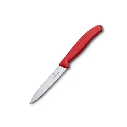 Victorinox Swiss Classic Paring Knife Plain Red 10 cm V6.7701