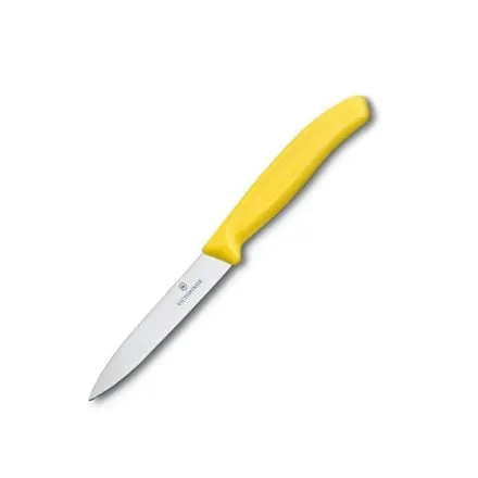 Victorinox Swiss Classic Paring Knife Plain Yellow 10cm V6.7706.L118