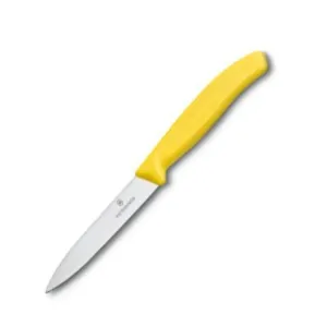 Victorinox Swiss Classic Paring Knife Plain Yellow 10cm V6.7706.L118