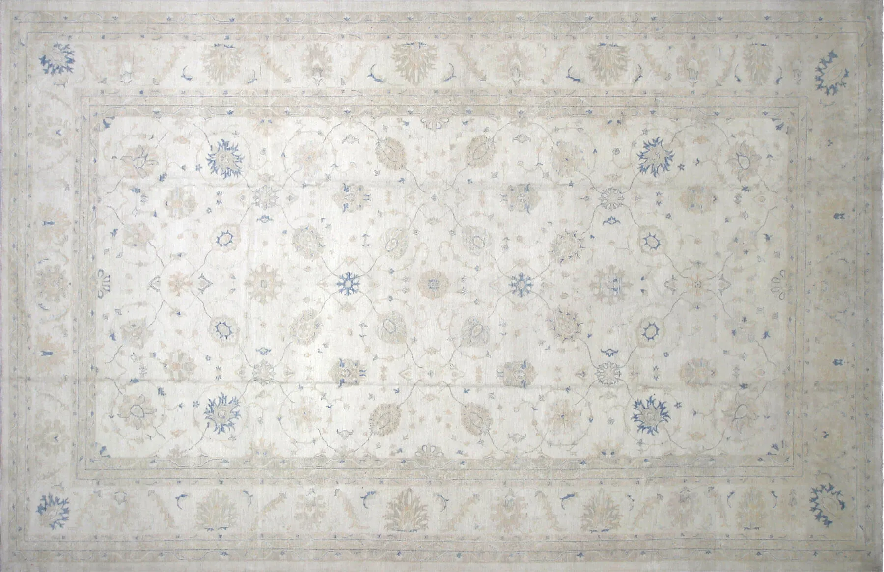 Vintage Afghan Peshawar Rug - 11'8" x 18'2"
