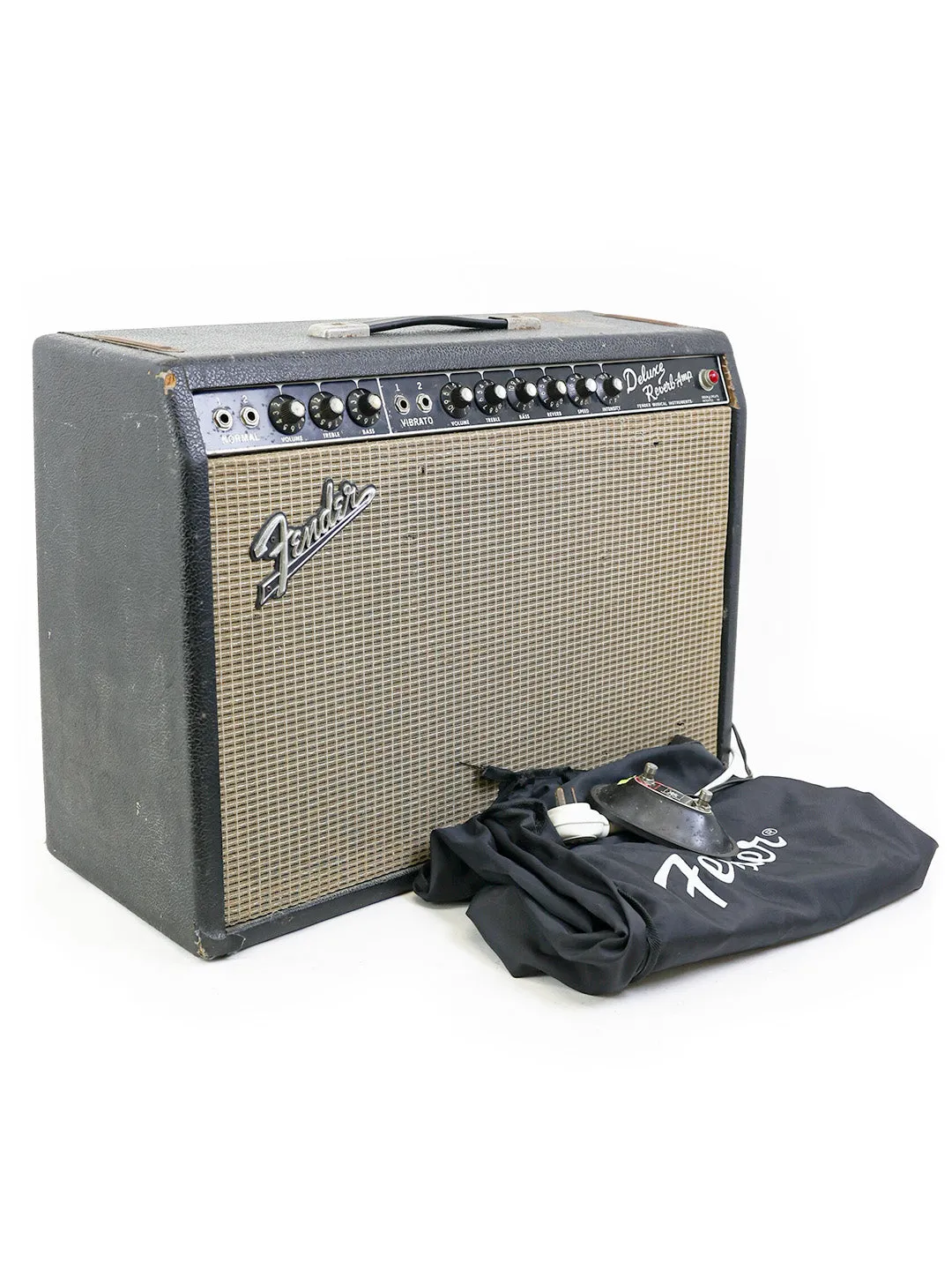 Vintage Fender Deluxe Reverb 1 x 12" Combo - USA 1965