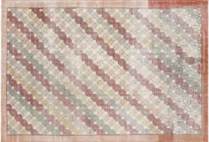 Vintage Turkish Mid-Century-Modern Rug - 7'1" x 10'5"