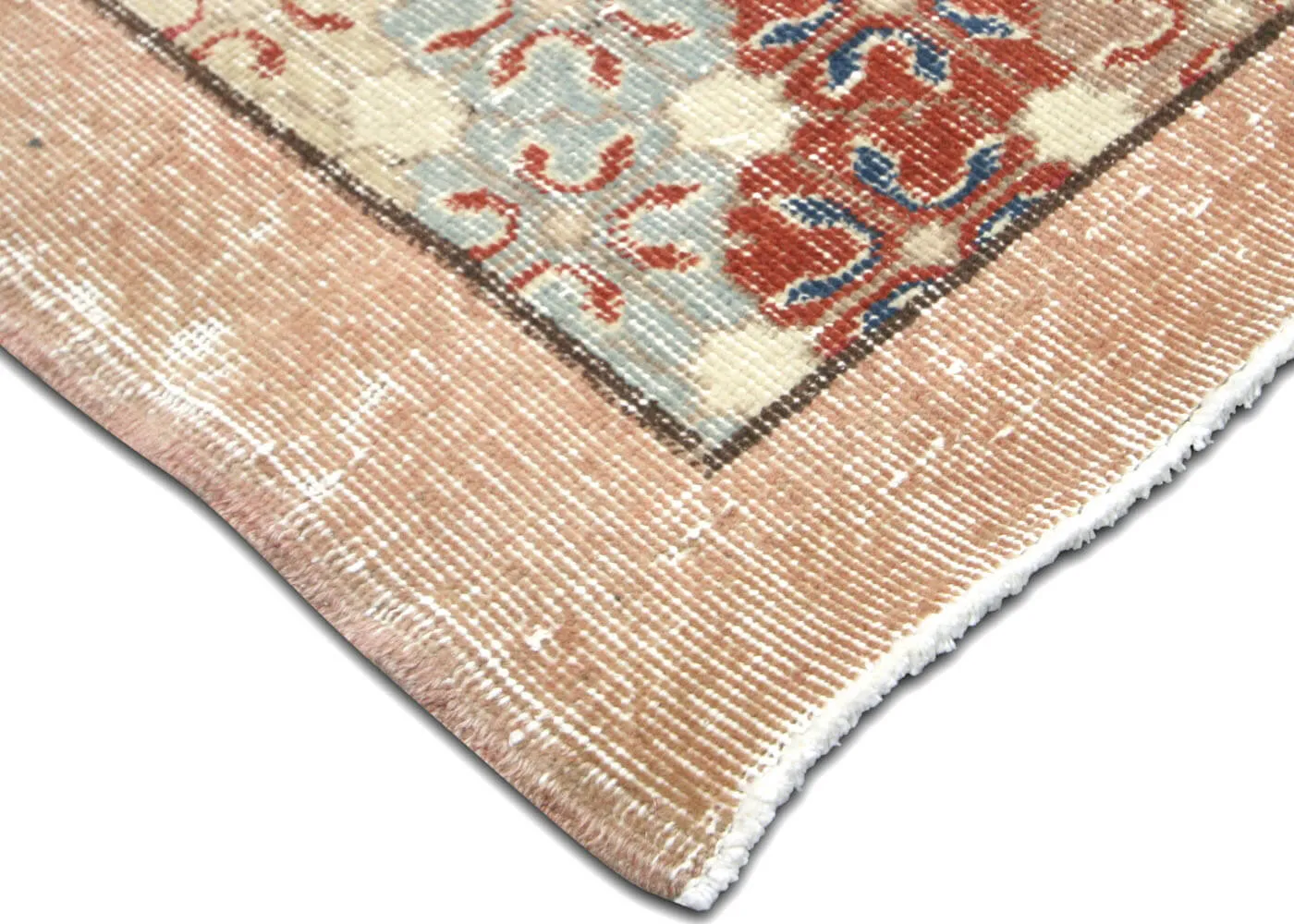 Vintage Turkish Mid-Century-Modern Rug - 7'1" x 10'5"