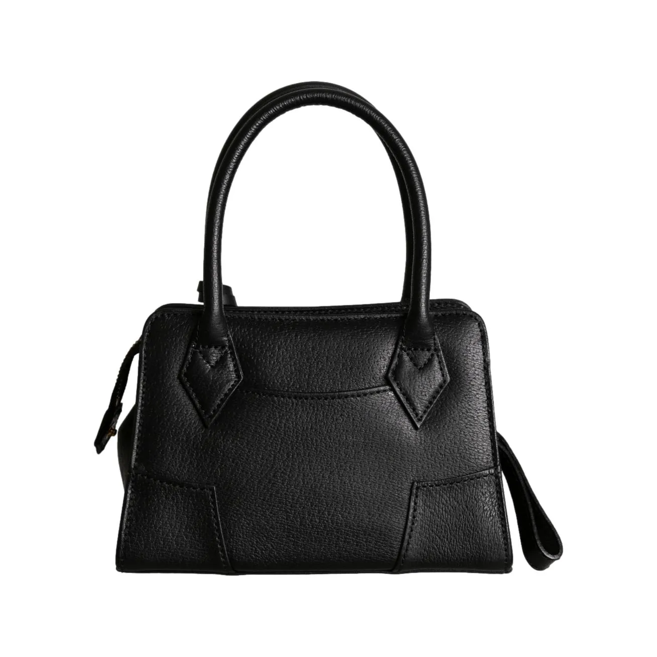 Vivienne Westwood Black Mini Top Handle Bag