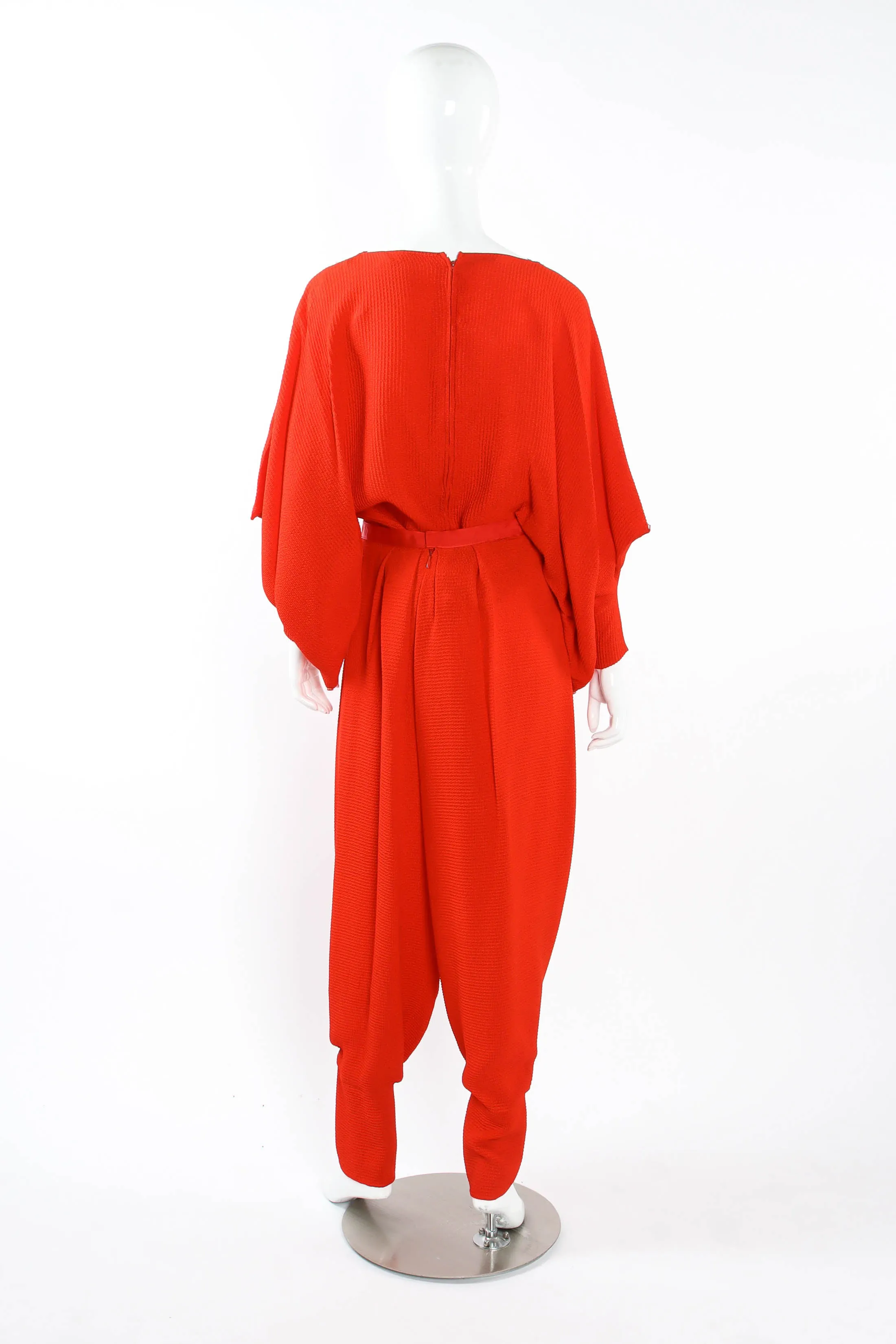 Waffle Silk Leisure Top & Pant Set