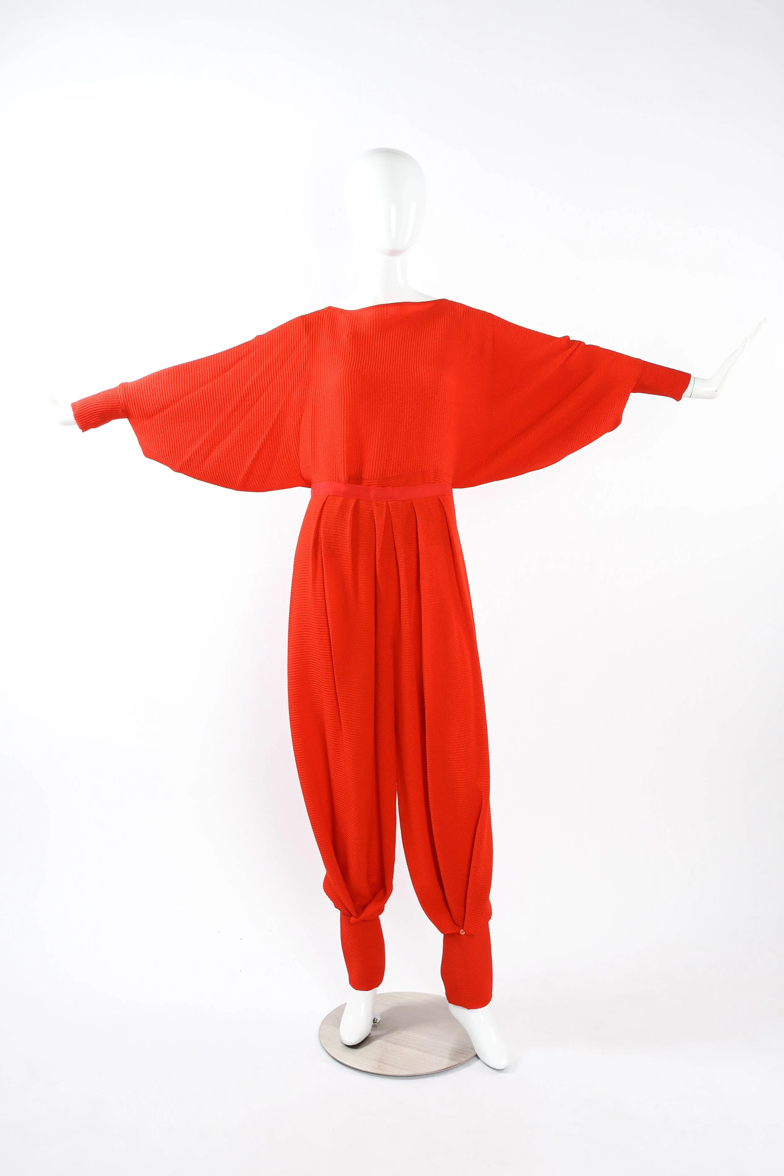 Waffle Silk Leisure Top & Pant Set