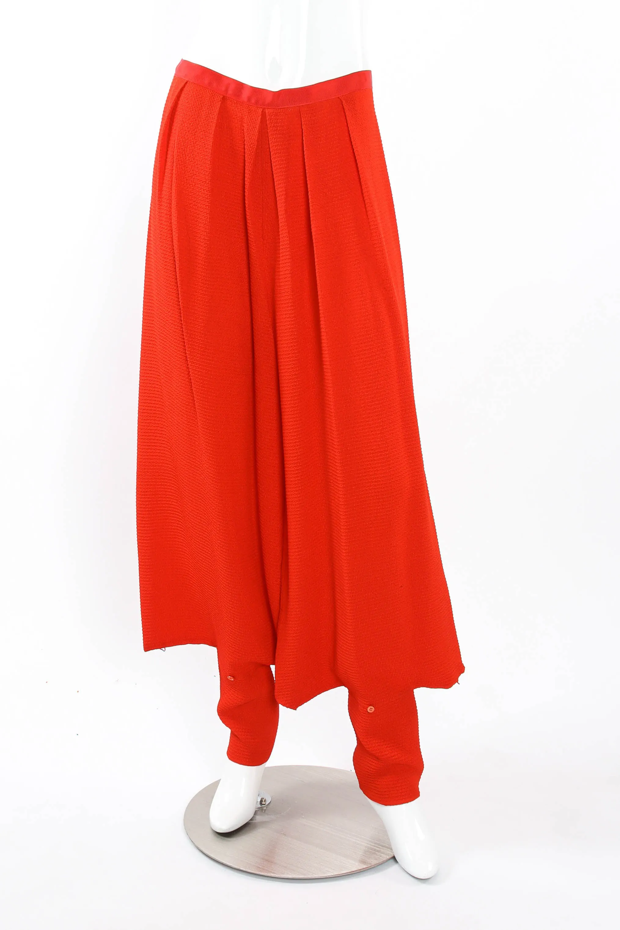 Waffle Silk Leisure Top & Pant Set