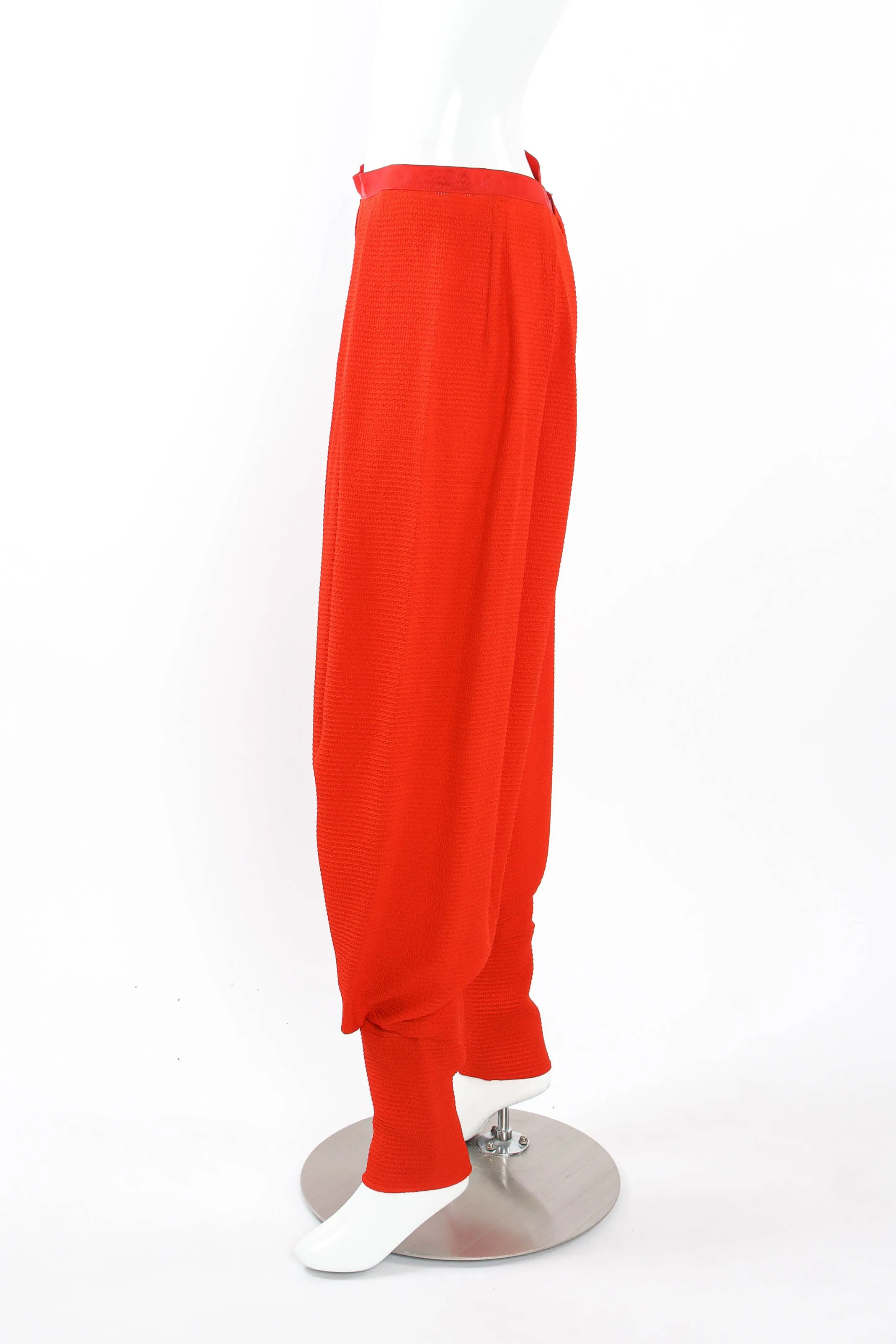 Waffle Silk Leisure Top & Pant Set