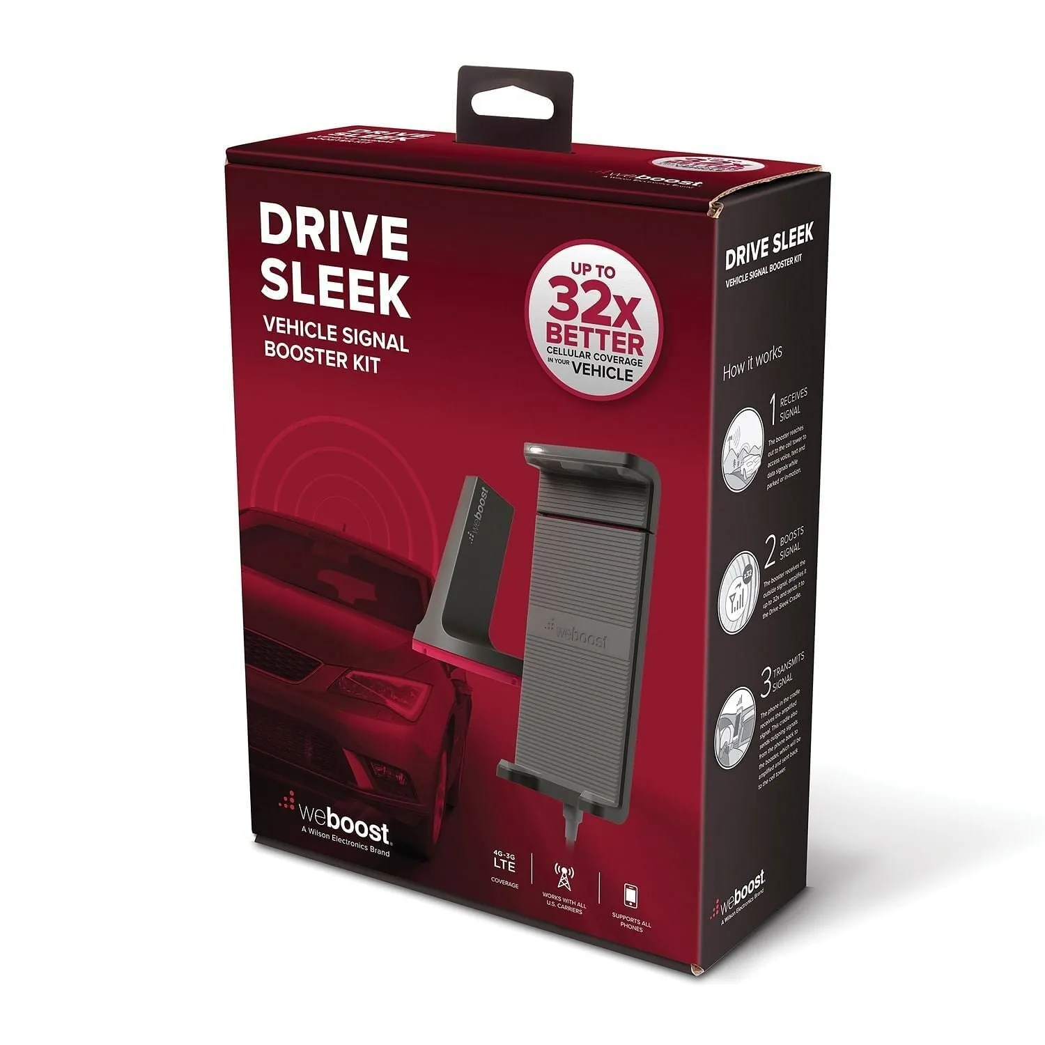 weBoost 470135R Drive Sleek Cell Signal Booster Kit