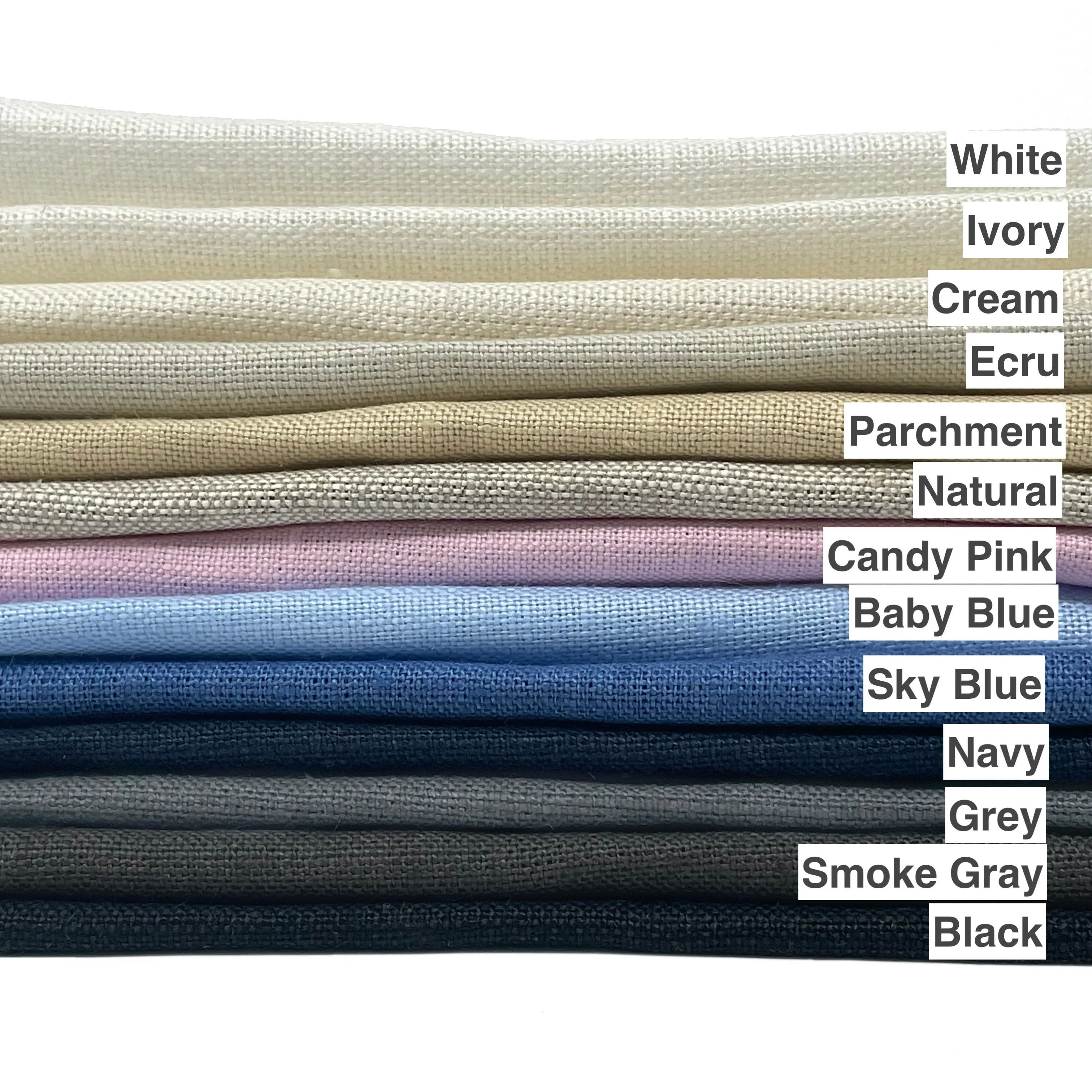 White Green 2 Color Combo Relaxed Roman Shade/CL1010